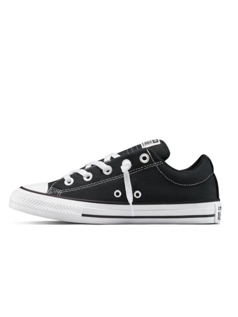 Converse Kids' Street Ox Low Top Sneakers - Black